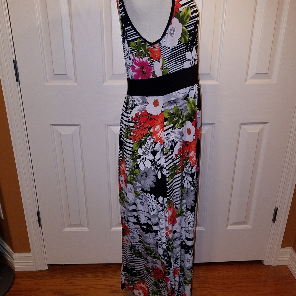 Floral XL MAXI DRESS - Picture 5 of 6